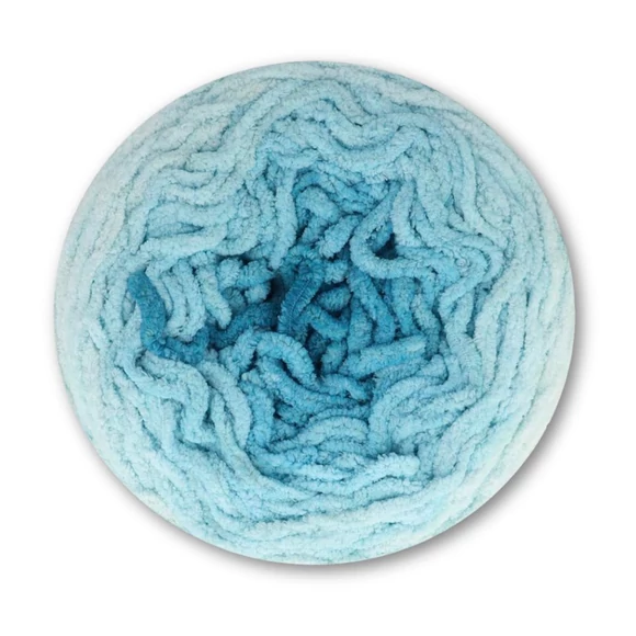 Scheepjes Big Darling 414 Dragon - gradient chenille yarn - színátmenetes zsenília fonal