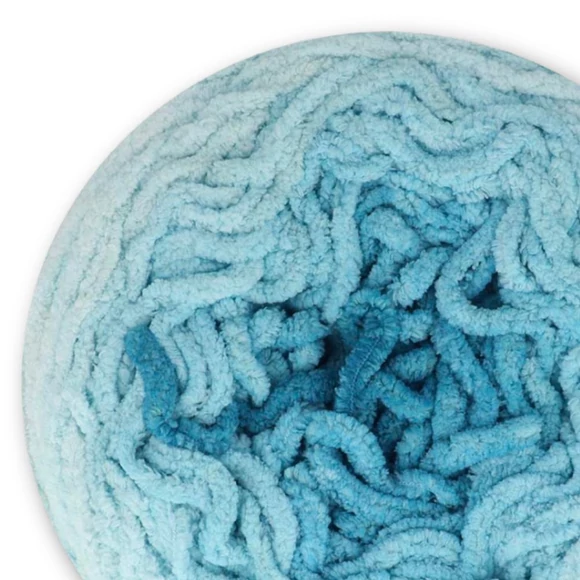 Scheepjes Big Darling 414 Dragon - gradient chenille yarn - színátmenetes zsenília fonal