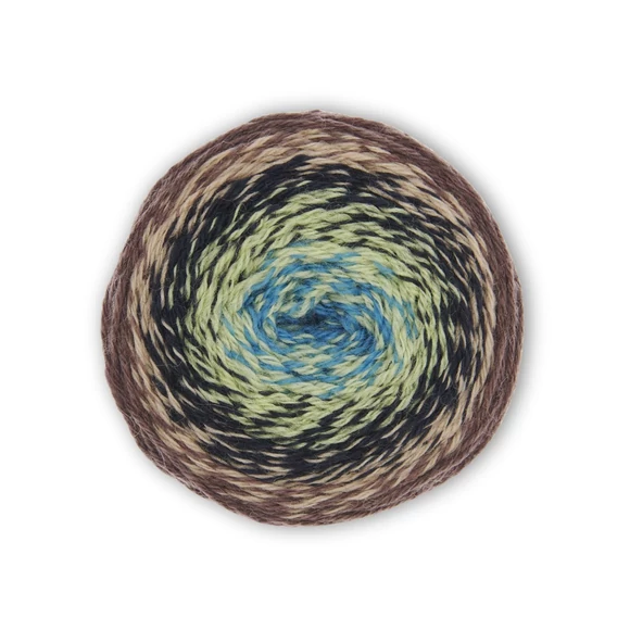 Rico Socks Degrade - 004 Ethno - wool sock yarn - színátmenetes zokni fonal