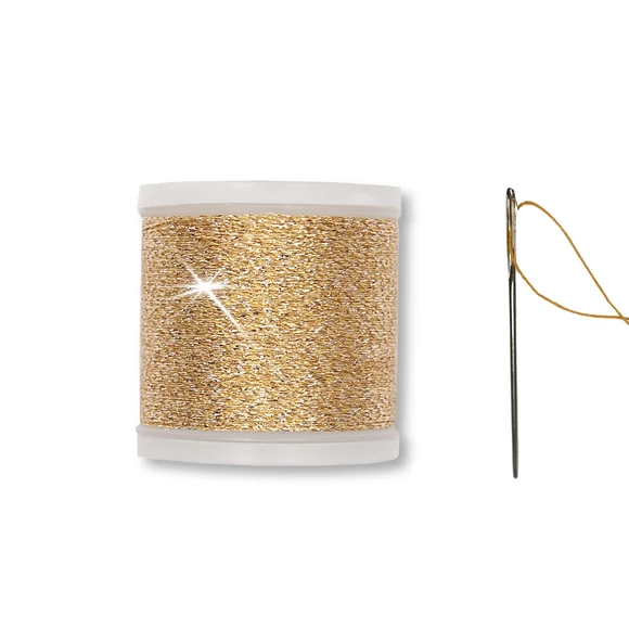 Rico Sticktwist Metallic 941 Gold - metálfényű csillogós arany hímzőfonal