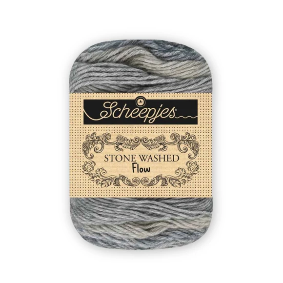 Scheepjes Stone Washed Flow 11 Mist - színátmenetes fonal