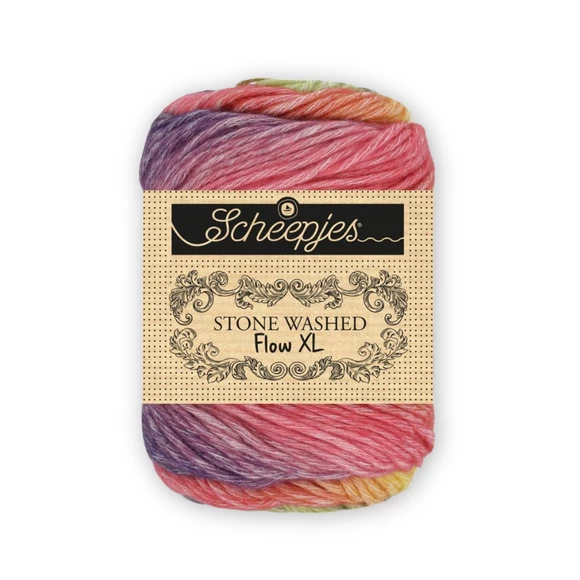 Scheepjes Stone Washed Flow XL 01 Delight - színátmenetes fonal