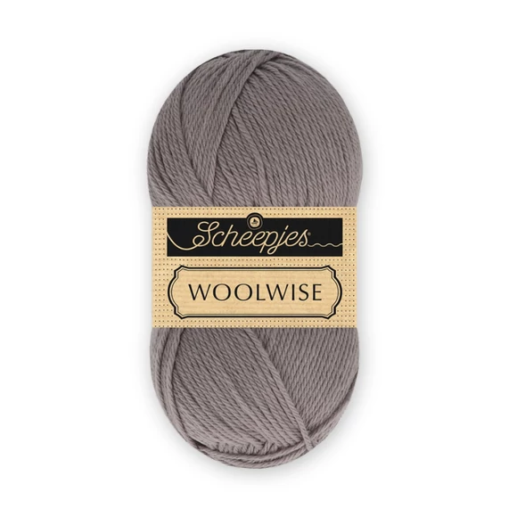 Scheepjes Woolwise 704 Slate Grey - Szürke merinói gyapjú fonal - wool yarn