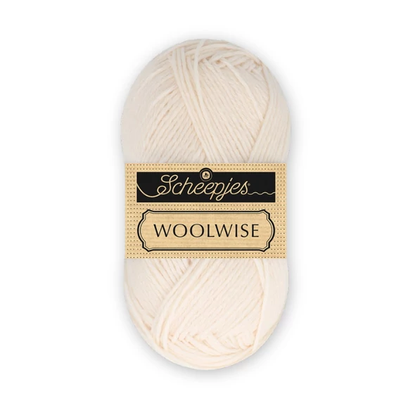 Scheepjes Woolwise 706 Birch Bark - világos bézs merinói gyapjú fonal - wool yarn