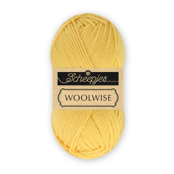 Scheepjes Woolwise 714 Honeycomb - mézsárga merinói gyapjú fonal - wool yarn
