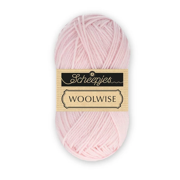 Scheepjes Woolwise 724 Petal Pink - rózsaszín merinói gyapjú fonal - wool yarn