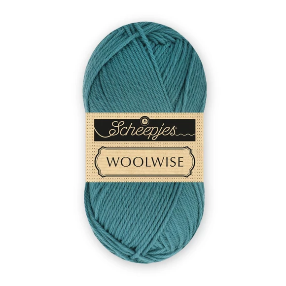 Scheepjes Woolwise 746 Sea Spray - türkiz merinói gyapjú fonal - wool yarn