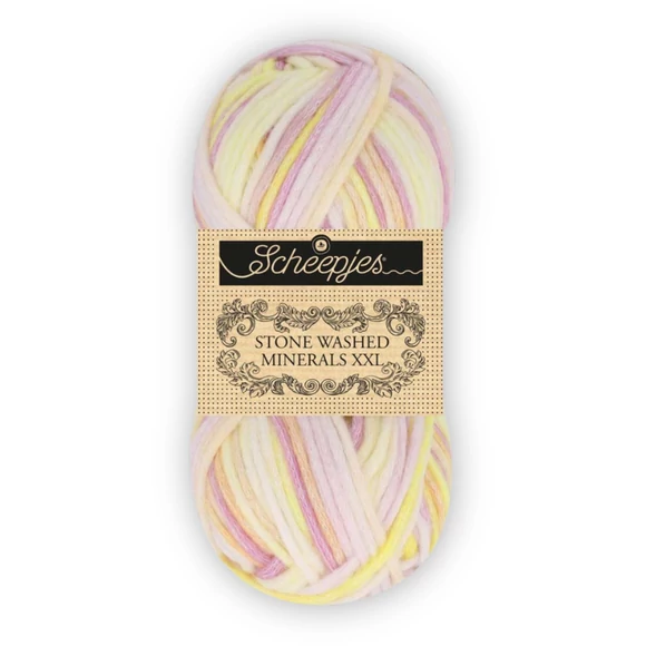 Scheepjes Stone Washed XXL 905 Limes Lush - színátmenetes vastag fonal