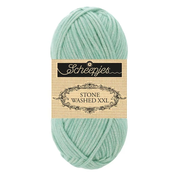 Scheepjes Stone Washed XXL 853 Amazonite - kék vastag fonal