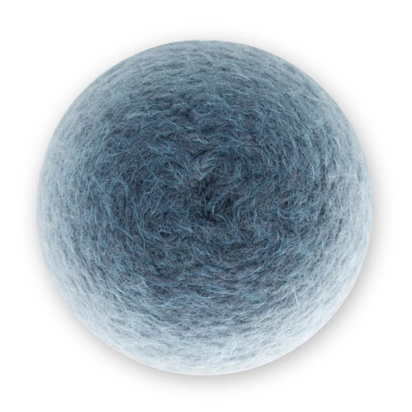 Scheepjes Snowfall 12 Black Ice - gradient yarn - kékes fekete színátmenetes fonal