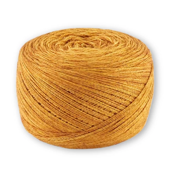 Symfonie Diva 6008 Deep Amber - gyapjú-selyem csipkefonal - mwrino-silk lace yarn