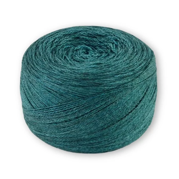 Symfonie Diva 6015 Mermaid Teal - türkiz gyapjú-selyem csipkefonal - wrino-silk lace yarn