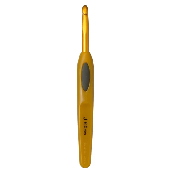 Clover Soft Touch - crochet hook - horgolótű - 6 mm