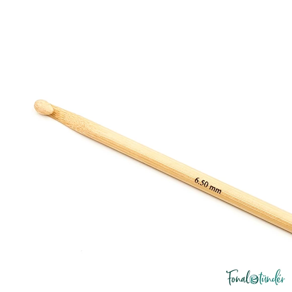 knitpro bamboo - horgolótű - crochet hook - 6.5mm