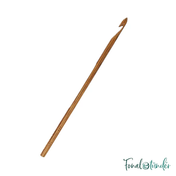 KnitPro Ginger - nemesfa horgolótű - wooden crochet hook - 5mm