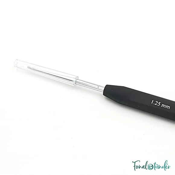 KnitPro Steel - crochet hook - horgolótű - 0.5 mm