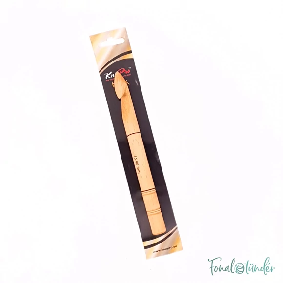 knitpro basix birch - horgolótű - crochet hook - 15mm