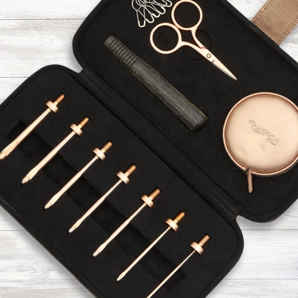 KnitPro Oasis - cserélhető végű horgolótű készlet 2-5mm - interchangeable crochet hook set 