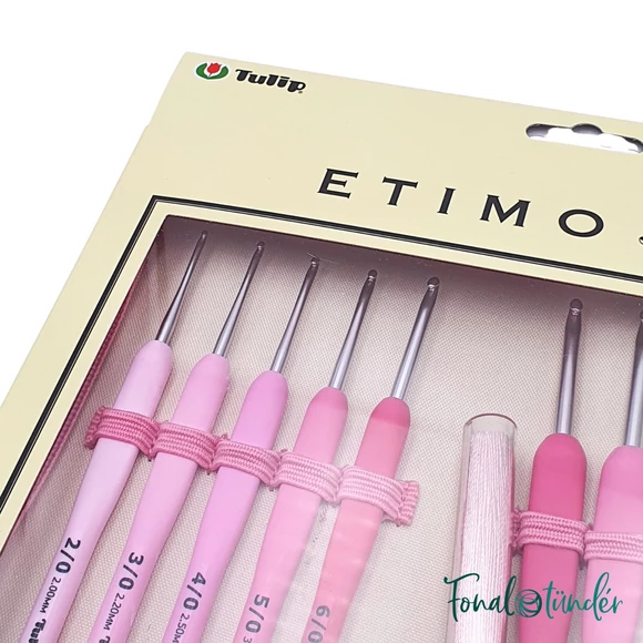 Tulip Etimo Rose - horgolótű készlet - 2-6mm - crochet hook set
