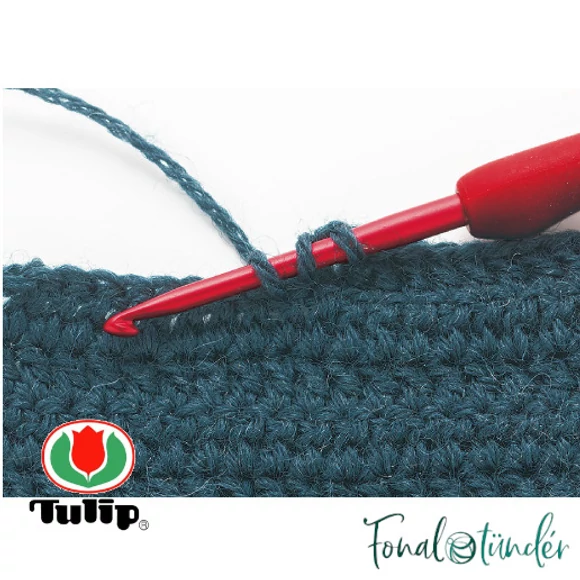 Tulip Etimo Red - crochet hook - japán horgolótű - 3.5 mm