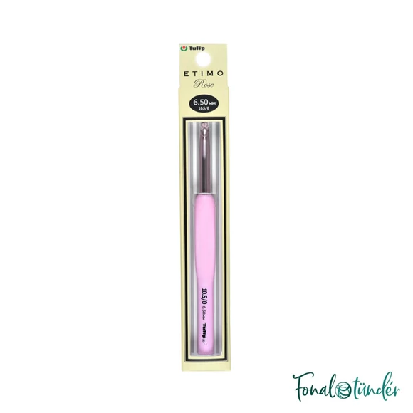 Tulip Etimo Rose - crochet hook - japán rózsaszín horgolótű - 6.5mm