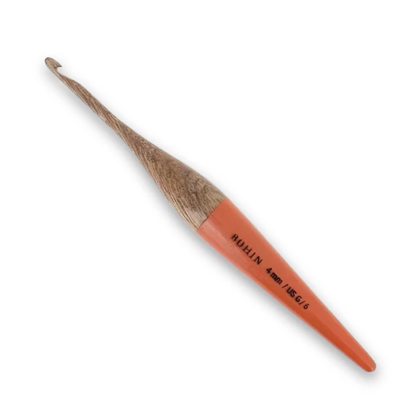 Bohin Mango Wood Crochet hook - mangófa horgolótű - 4mm