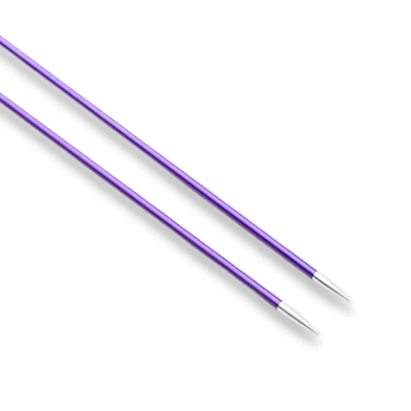 KnitPro Zing - egyenes kötőtű - single-pointed knitting needle - 40cm - 3.75mm