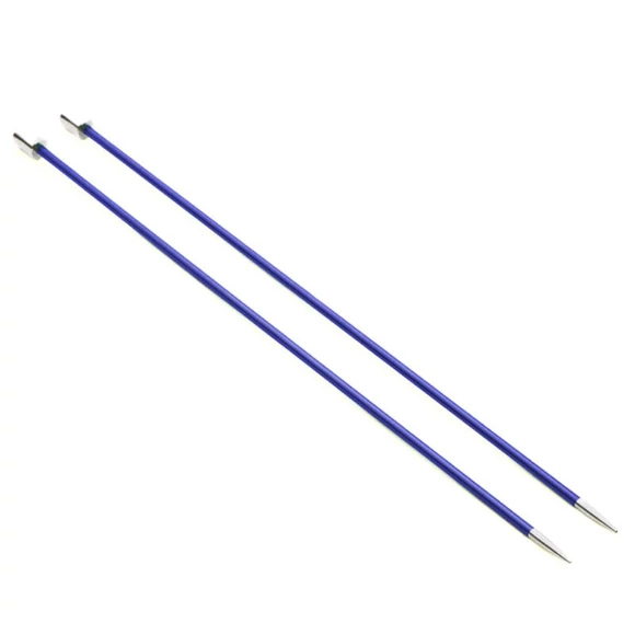 KnitPro Zing - egyenes kötőtű - single-pointed knitting needle - 40cm - 4mm