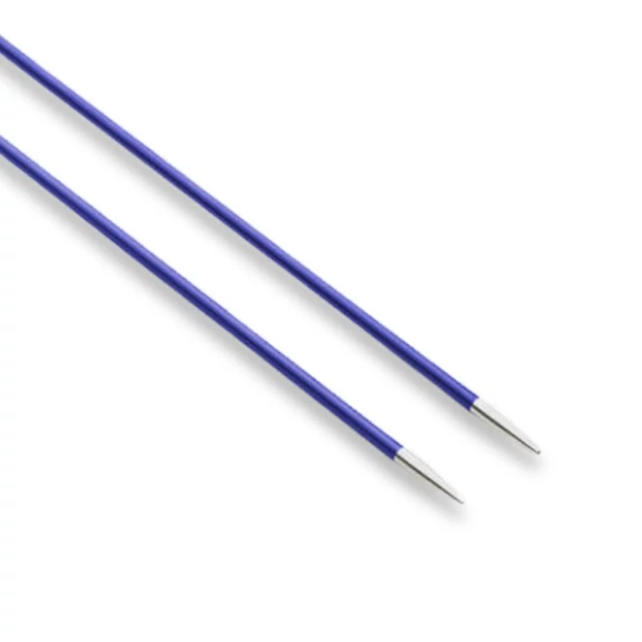 KnitPro Zing - egyenes kötőtű - single-pointed knitting needle - 40cm - 4mm