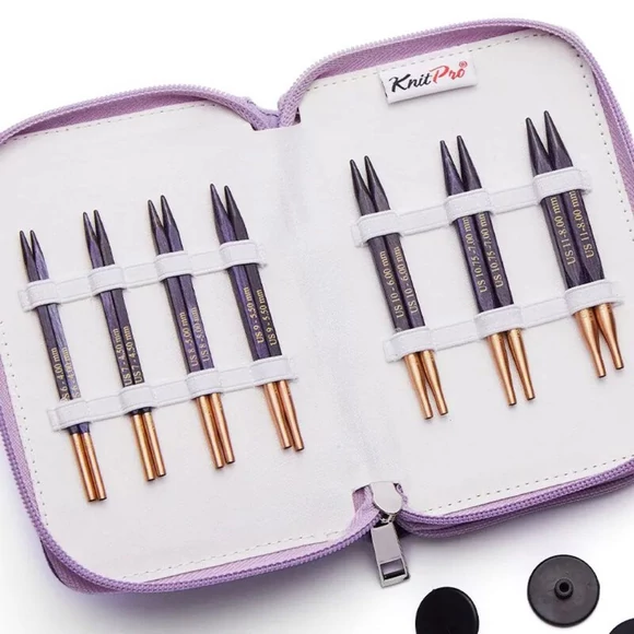 KnitPro J'Adore Special - cserélehető végű körkötőtű szett- knitting needle set - 4-8mm