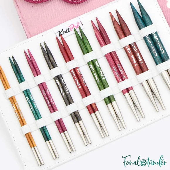 KnitPro Dreamz - interchangeable needle set - Delux - variálható körkötőtű készlet - 3-8mm