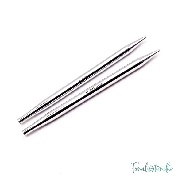 KnitPro Nova Metal - körkötőtű fej - knitting needle tip - extra short - 5mm