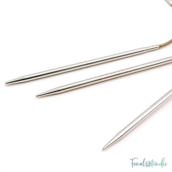 Addi CrasyTrio - flexible double pointed needle set - flexibilis zoknikötő tűkészlet - 21cm - 2.5mm