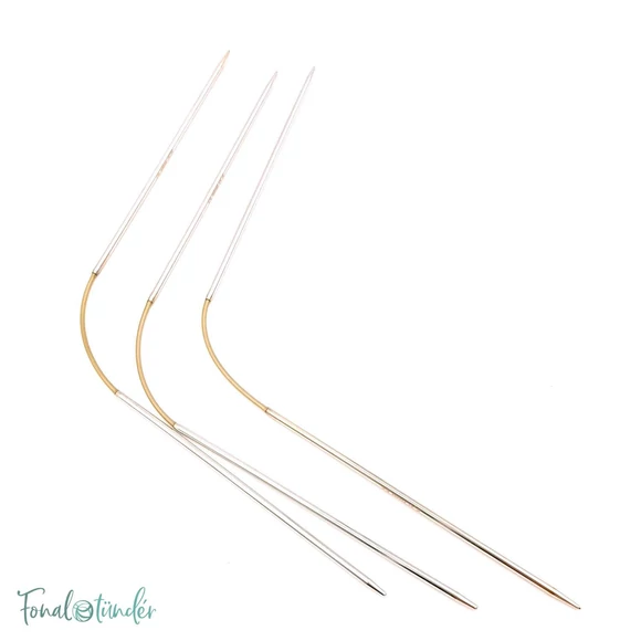 Addi CrasyTrio - flexible double pointed needle set - flexibilis zoknikötő tűkészlet - 21cm - 2.5mm