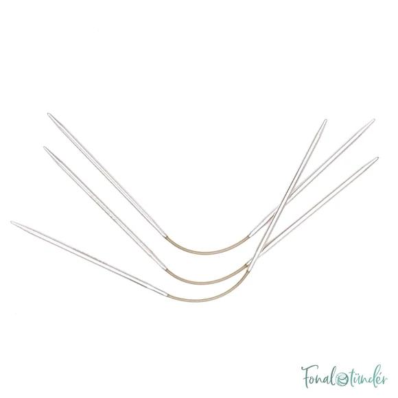 Addi CrasyTrio - flexible double pointed needle set - flexibilis zoknikötő tűkészlet - 21cm - 3mm