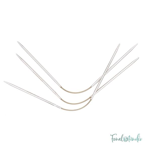 Addi CrasyTrio - flexible double pointed needle set - flexibilis zoknikötő tűkészlet - 21cm - 3mm