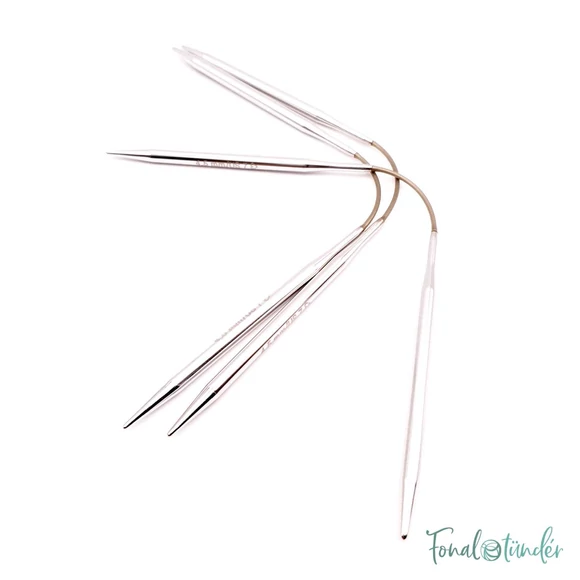 Addi CrasyTrio - flexible double pointed needle set - flexibilis zoknikötő tűkészlet - 21cm - 4.5mm