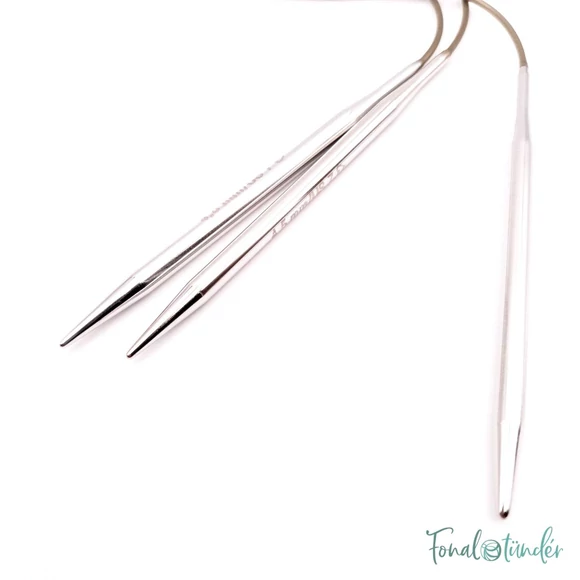 Addi CrasyTrio - flexible double pointed needle set - flexibilis zoknikötő tűkészlet - 21cm - 4.5mm