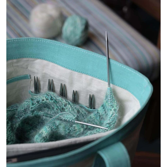 KnitPro MINDFUL Tote Bag - válltáska kötés és horgolás projektekhez