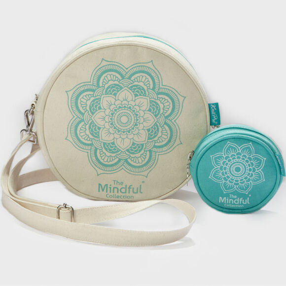 KnitPro MINDFUL Twin Circular Bags - körtáska szett - kötés és horgolás projektekhez
