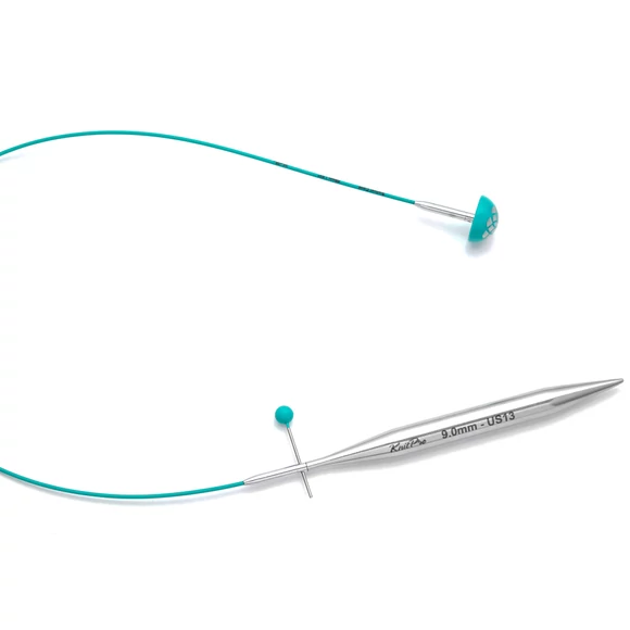 KnitPro MINDFUL swivel cable - csapágyas kábel kötéshez horgoláshoz - 20cm