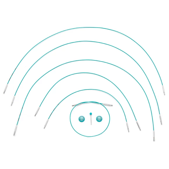 KnitPro MINDFUL swivel cable - csapágyas kábel kötéshez horgoláshoz - 56cm