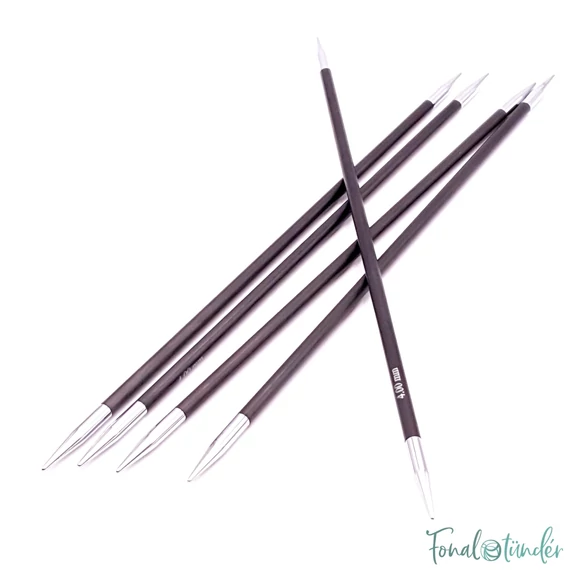 KnitPro Karbonz - karbonszálas zoknikötőtű - knitting needle - 20cm - 4mm