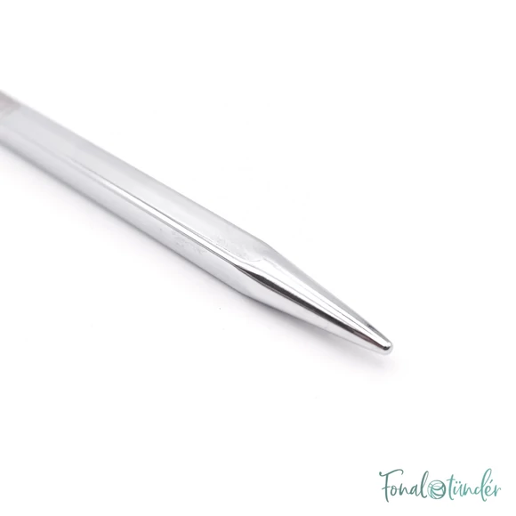 KnitPro Nova Cubics - szögletes fém körkötőtű fej - knitting needle tip - 5mm