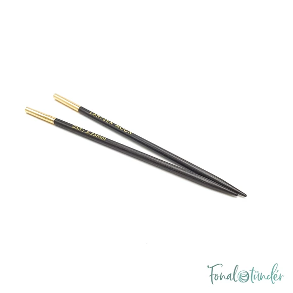 KnitPro Lantern Moon - ébenfa körkötőtű fej - knitting needle tip - 3.25mm