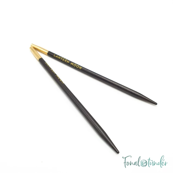 KnitPro Lantern Moon - ébenfa körkötőtű fej - knitting needle tip - 3.75mm