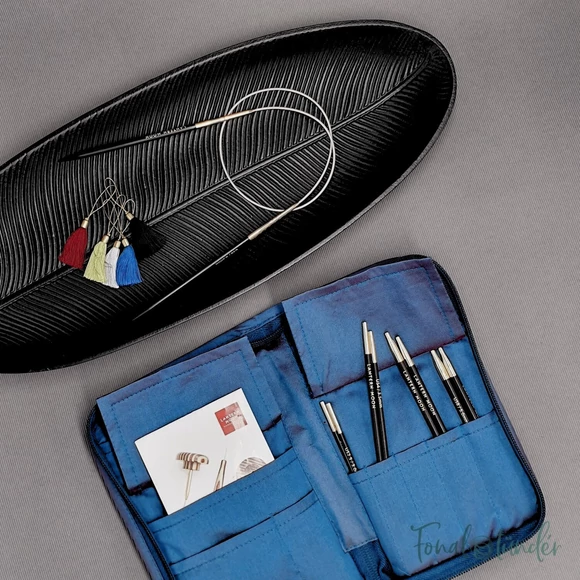 Lantern Moon Charm - ébenfa körkötőtű készlet - knitting needle set - 3-5mm