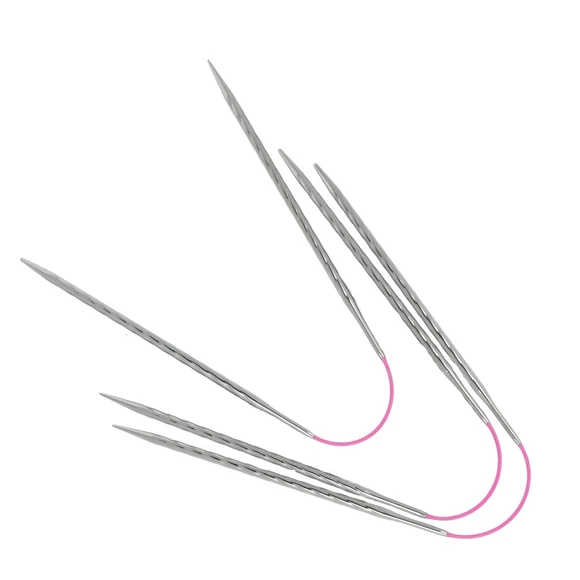 Addi CrasyTrio Unicorn knitting needle set - flexibilis zoknikötő tűkészlet - 30cm - 3mm