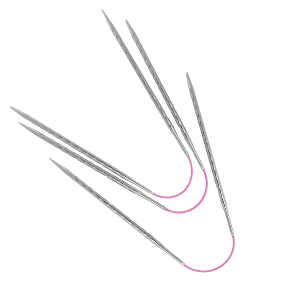 Addi CrasyTrio Unicorn knitting needle set - flexibilis zoknikötő tűkészlet - 30cm - 3.5mm