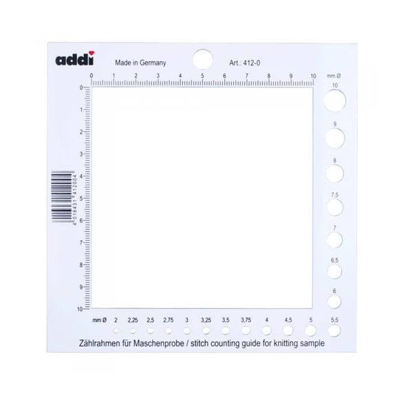 Addi - sor és szemszámoló vonalzó keret - counting frame